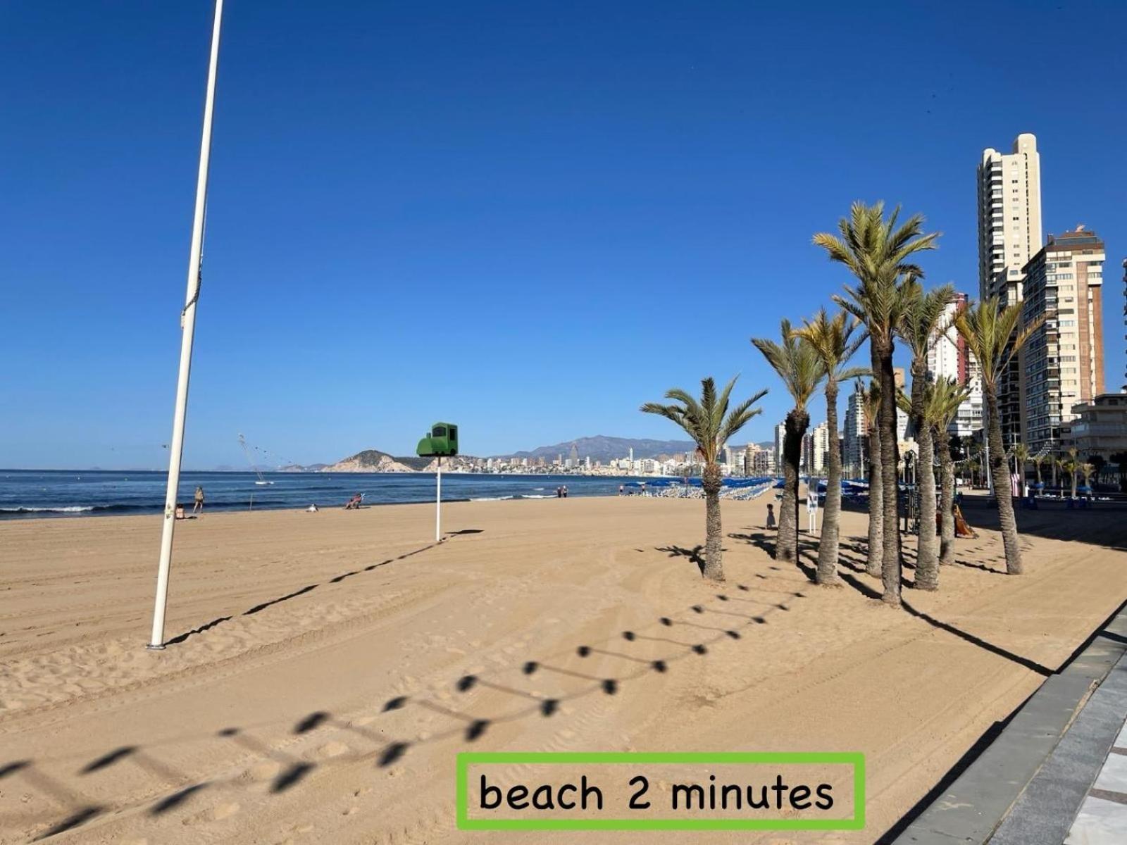 Apartamento Exclusivo En La Playa 9 Μπένιντορμ Εξωτερικό φωτογραφία
